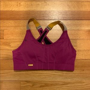 Purple Lolë sports bra